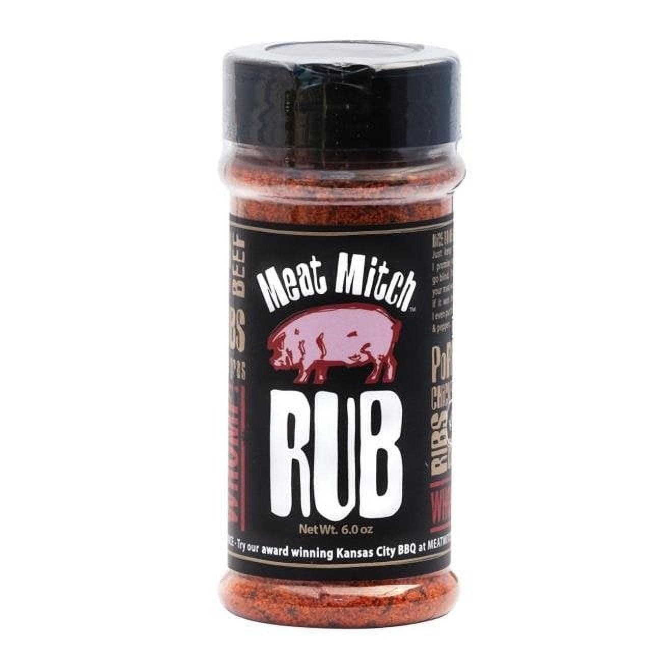 Meat Mitch Rub, 6.0 Ounce