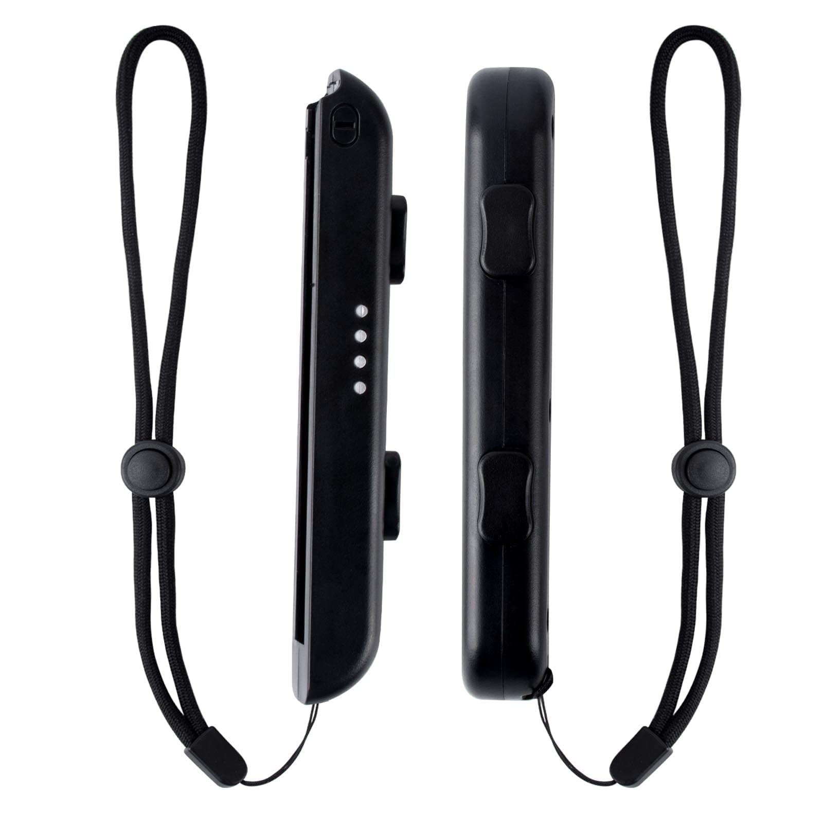 AYNKH 1 Pair Switch Controller Wristband, Black Adjustable Gamepad Strap with Automatic Lock, Portable Replacement Accessories for Switch Game