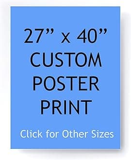 - Pera Print - Custom Poster Print - Upload Your Image/Photo - Personalized Photo Prints, Create Your Own Poster - Print Any Photos, Images - 27 x 40 inches
