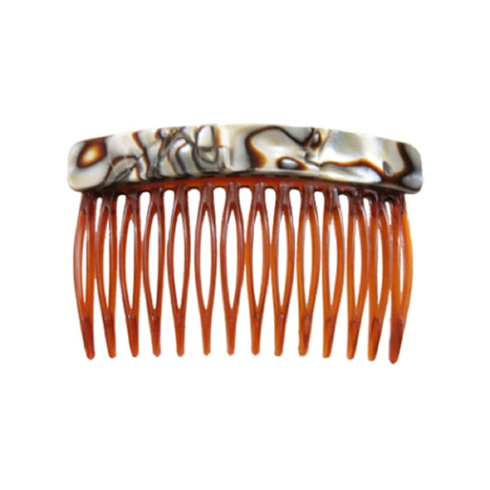 Di Prima Handmade Side Comb, Oyster