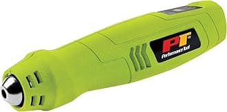 Performance Tool W2082 Compact Rechargeable Cordless Heat Gun, 600 Degree Max Output, Vinyl Wrap, Shrink Tubing, Wire Connectors, Crafts, Phone Repair