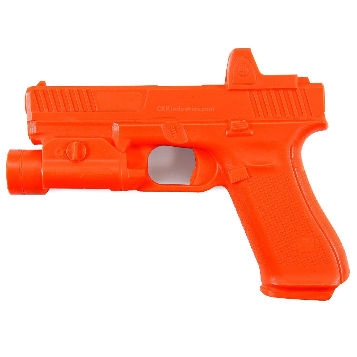 American Safety Trainers - Compatible with Glock Models - Non-Functional Solid Polymer Training Guns - Blaze Orange - U.S.A. - Safe Practice Aides - Fits Model Specific Holsters