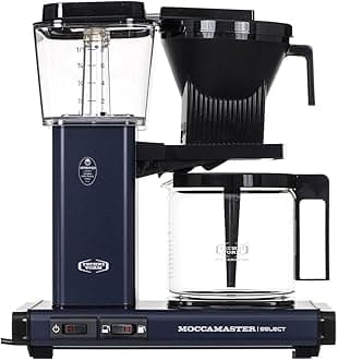CD Blue Overflow Coffee Maker KBG 741 Select-Midnight