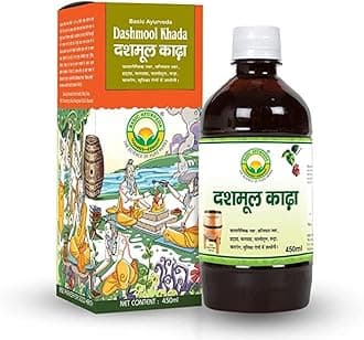 seasol BASIC AYURVEDA Dashmool Kadha 450ml | Certified Organic 100% Natural & Pure Herbal Tonic | Ayurvedic Supplements For Vata Health | A Powerful Blend Of Natural Ingredients Extra Strength Formula