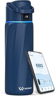 BOOST Smart Water Bottle that Reminds You to Drink, 24oz BPA-Free Stainless Steel Vacuum Insulated, Wide Mouth Water Tracker Bottle with APP for School, Gym, Office, Ideal for Mother's Day
