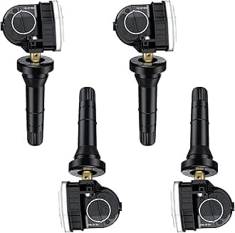 JWEELY TPMS Sensor, 315MHZ Tire Pressure Monitor Sensors Fit for Ford F150 Edge Ranger Flex Mustang Fusion Explorer for Lincoln MKS MKX Replaces F2GT1A180AB F2GZ1A189A 4 Pack