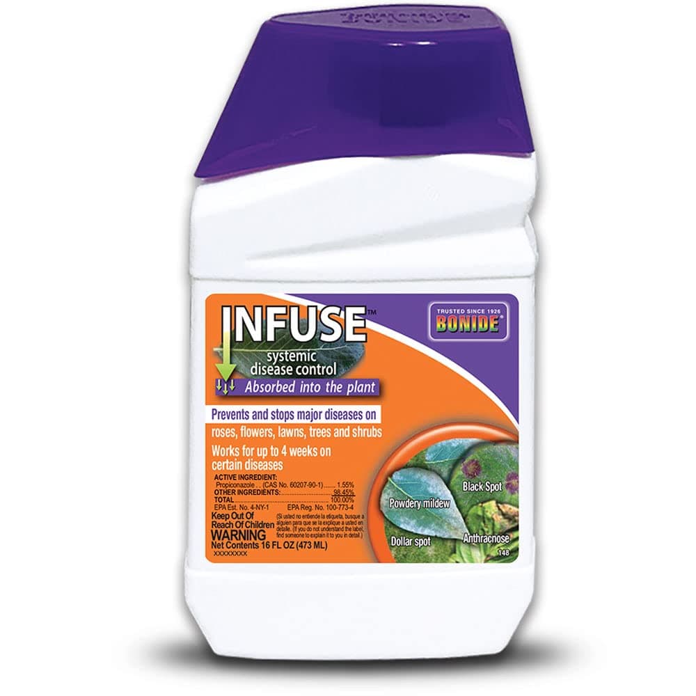 Infuse Systemic Disease Control, 16 oz Concentrated Solution for Plant Disease Control, Long Lasting & Waterproof