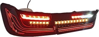 Pair Tail Light Assembly Upgrade For BMW 3 Series G20/G80 M3 2019-2024 To M4 CSL Laser Rear Lamp Driver and Passenger Side with Bulbs Taillights