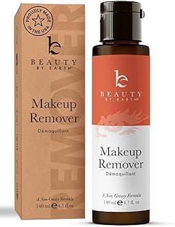 Makeup Remover; with Organic and Natural Ingredients; Gentle, Oil Free Ultra Lightweight Liquid for Easy Removing and Cleansing Eye or Face Make up; Use With Pads, Wipes or Face Towels All Skin Types