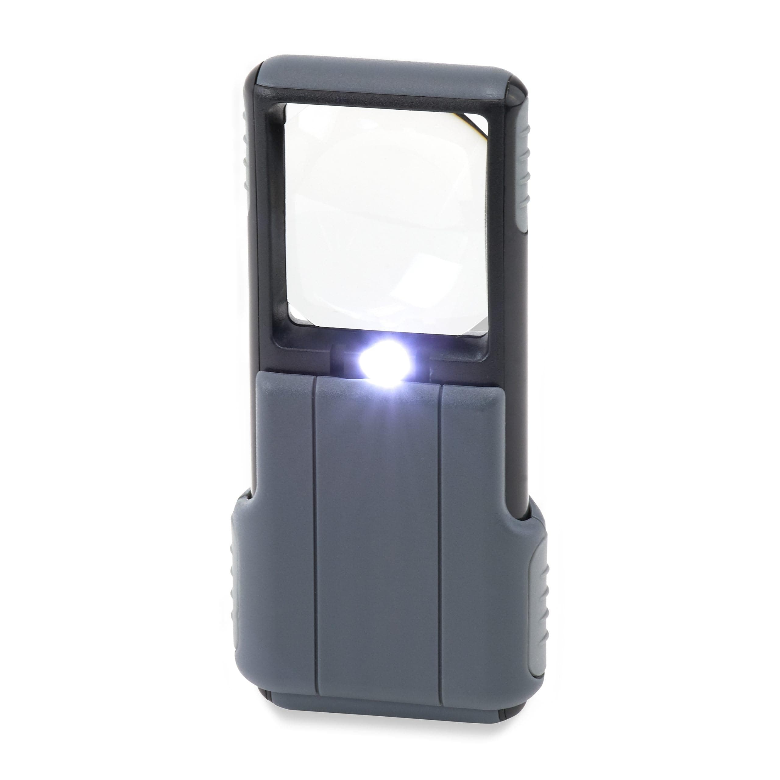 - 5X MiniBrite LED Lighted Slide-Out Aspheric Magnifier with Protective Sleeve (PO-55)