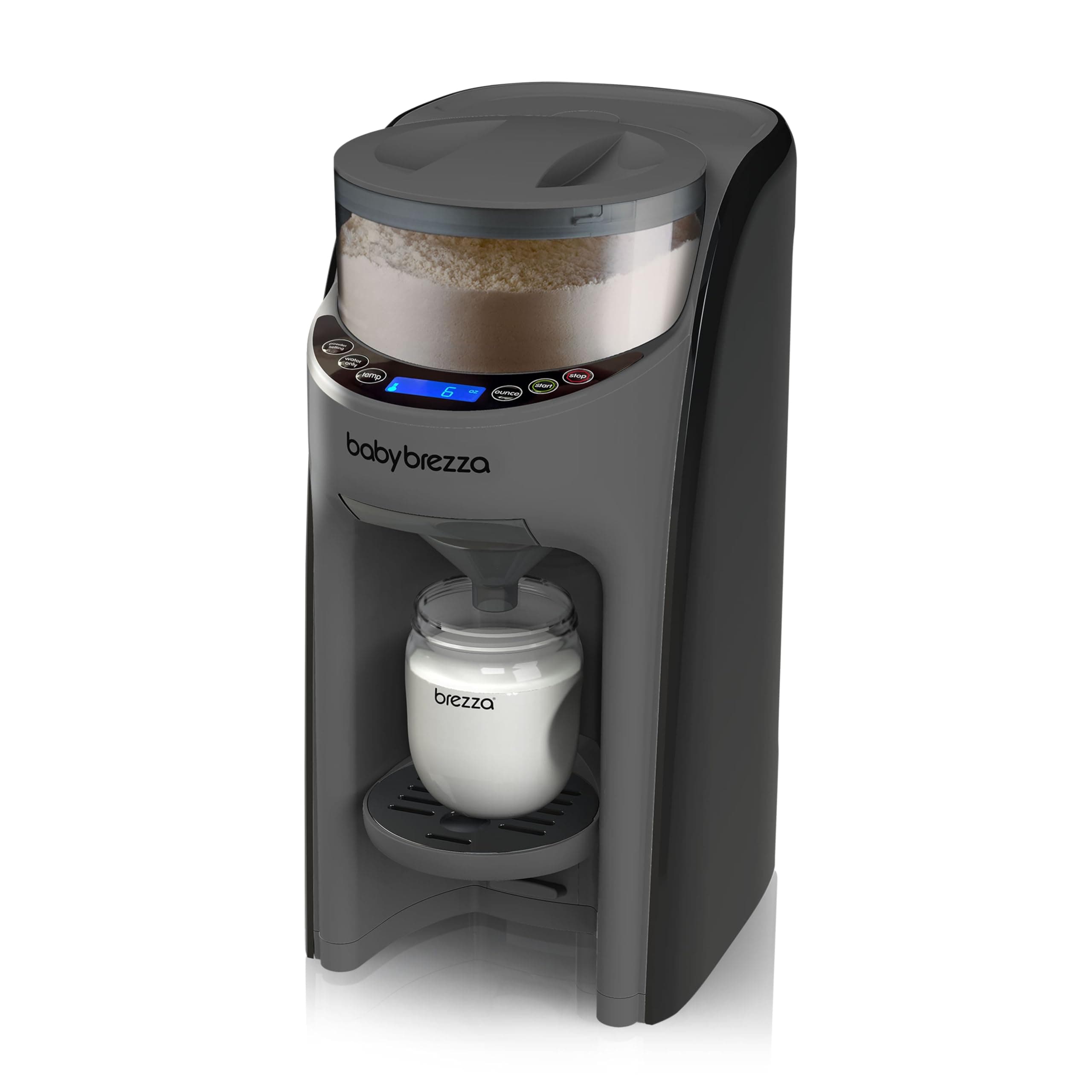 Formula Pro Advanced Formula Dispenser Machine - Automatically Mix a Warm Formula Bottle Instantly - Easily Make Bottle with Automatic Powder Blending, Charcoal