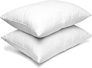 Pillows 2 Pack, Soft Support Bounce To Back Hotel Quality Extra Filling Bed Designed For Front, Side And Sleeper, Body