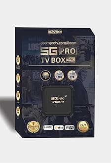 5G Pro TV Box 2026 Version With Full Package| Android 15, 128GB RAM, 1TB ROM, 14K Ultra HD, WiFi Streaming Media Player with HDMI