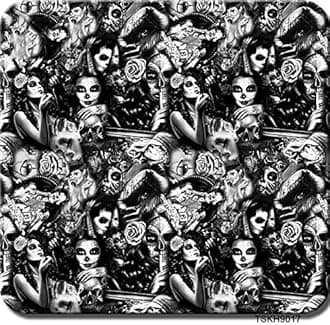 Hydrographic Film, Hydro Dip Film-Skull pattern-Water Transfer Printing FilmHydro Dipping – 0.5 Meter Multi-color Optional hydro dip by dipping hydrographic film (Color : TSKH9017)