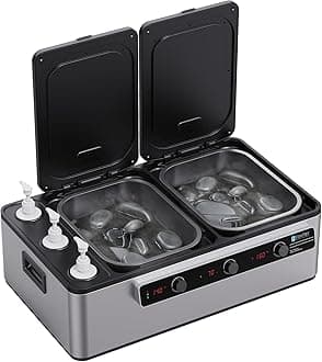 Master Massage Professional Electric 2 in 1 Massage Stone Heater, Steam Cooking Heater & 3 Bottle Massage Oil & Lotion &Gel Warmer-Digital Multifunctional Heating Equipment Combo