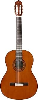 C40/02 Classical Guitar – 22.8 Inches, Merantiwood Body, 6 Nylon Strings, Natural Finish, Rich Sound & Comfortable Playability for Practice, Students & Performance