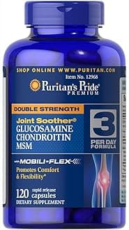 Glucosamine, Chondroitin & MSM-3 Per Day Formula
