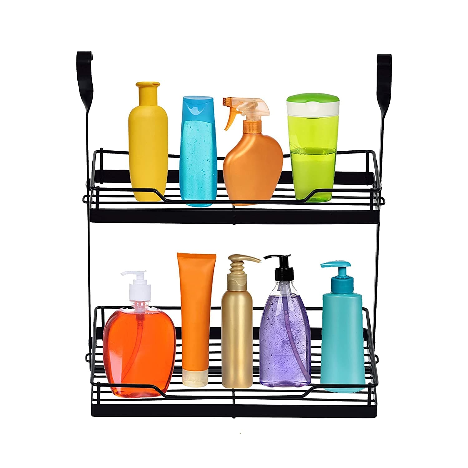 Egab Foldable Hanging Kitchen and Bathroom Rack (2-Tier Rack)