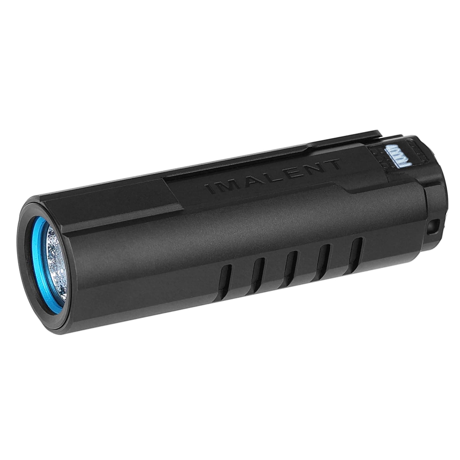 IMALENT LD70 EDC Flashlight Led Rechargeable Torch, Powerful Flashlight 4000 Lumens with CREE XHP70.2 LED, Super Bright Handlight for Camping and Hiking (Deep Black)