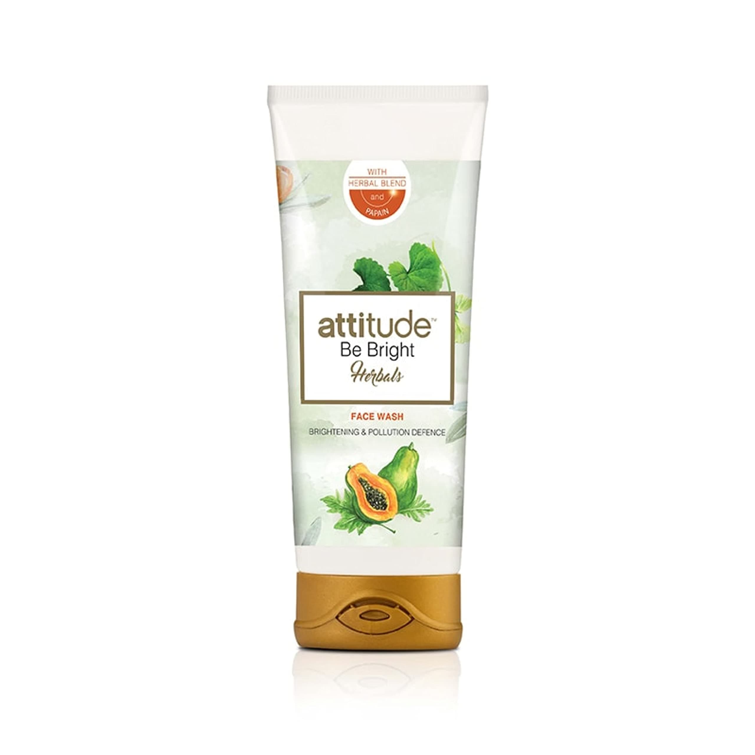 attitude™ Be Bright Herbals Face Wash- 100ml pack