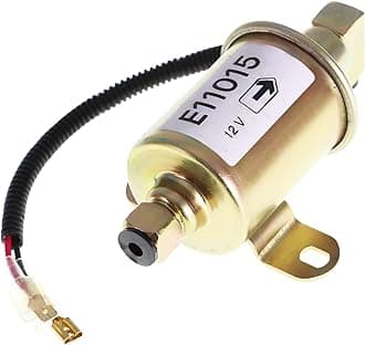waltyotur E11015 Electrical Fuel Pump 149-2620 A029F887 A047N929 Replacement for Onan Cummins HGJAA HGJAB HGJAC HGJAE HGJAF 5500 5.5KW Gas Generator Marquis Gold Rialta RV 5500 EVAP Motor Set