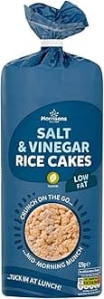 Morrisons Salt & Vinegar Rice Cakes 129g