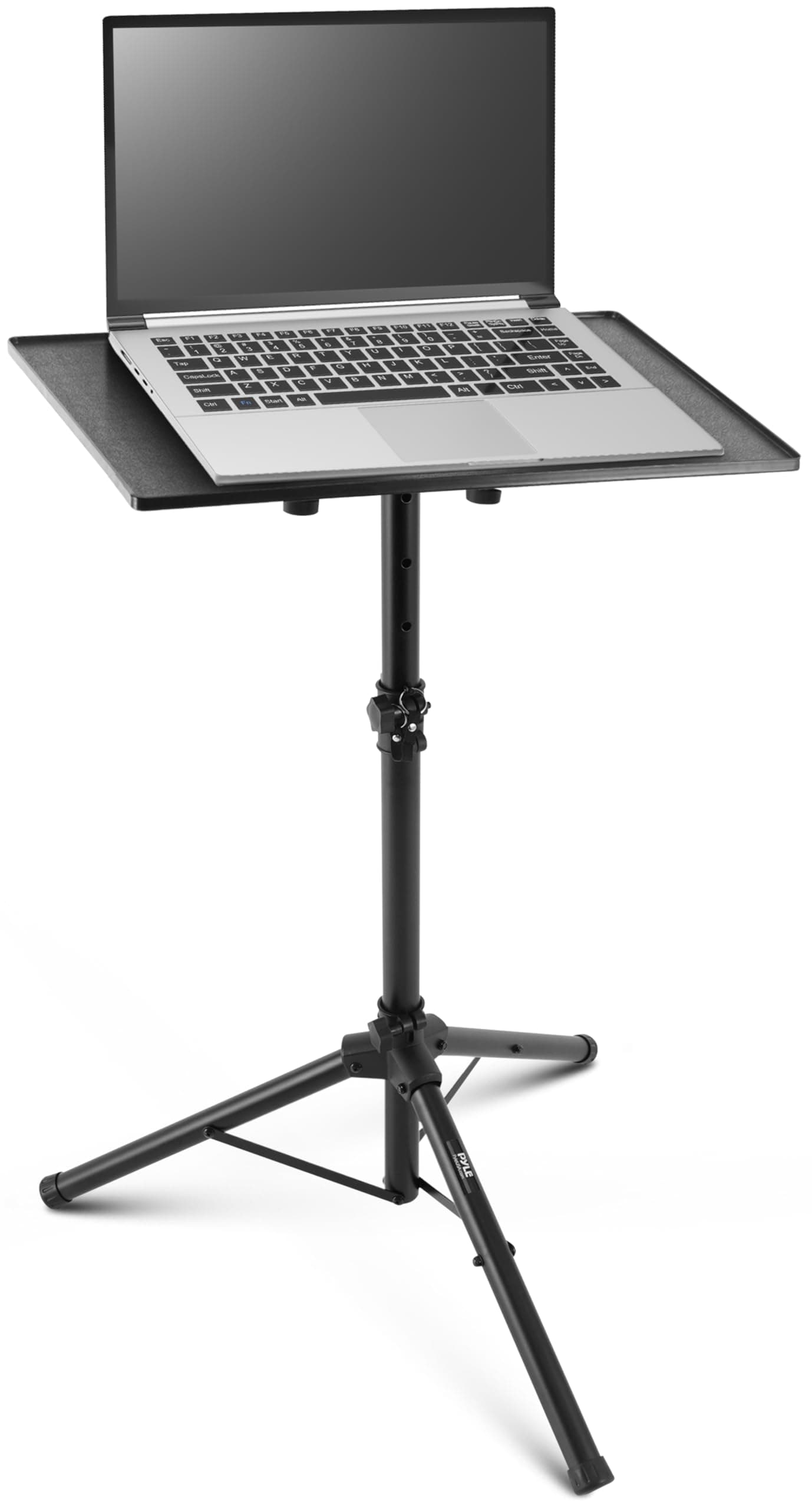 Pro 28"- 46" Universal Device Stand - Dj Laptop Projector Stand, Height AdjUStable Computer Equipment Studio Mount Holder, Good For Stage Or Plpts4