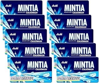 10 Mintia Assortment flavors Japanese Mint Tablet Candy (10 Cold Smash)