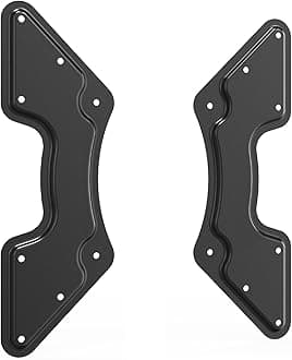Steel VESA Mount Adapter for TV 32-55 inch, up to 66 lbs, Convert VESA 200 x 200 Mount to Fit 300 x 300, 400 x 200, 400 x 400 VESA Pattern, TV Extension Mount Adapter Plate