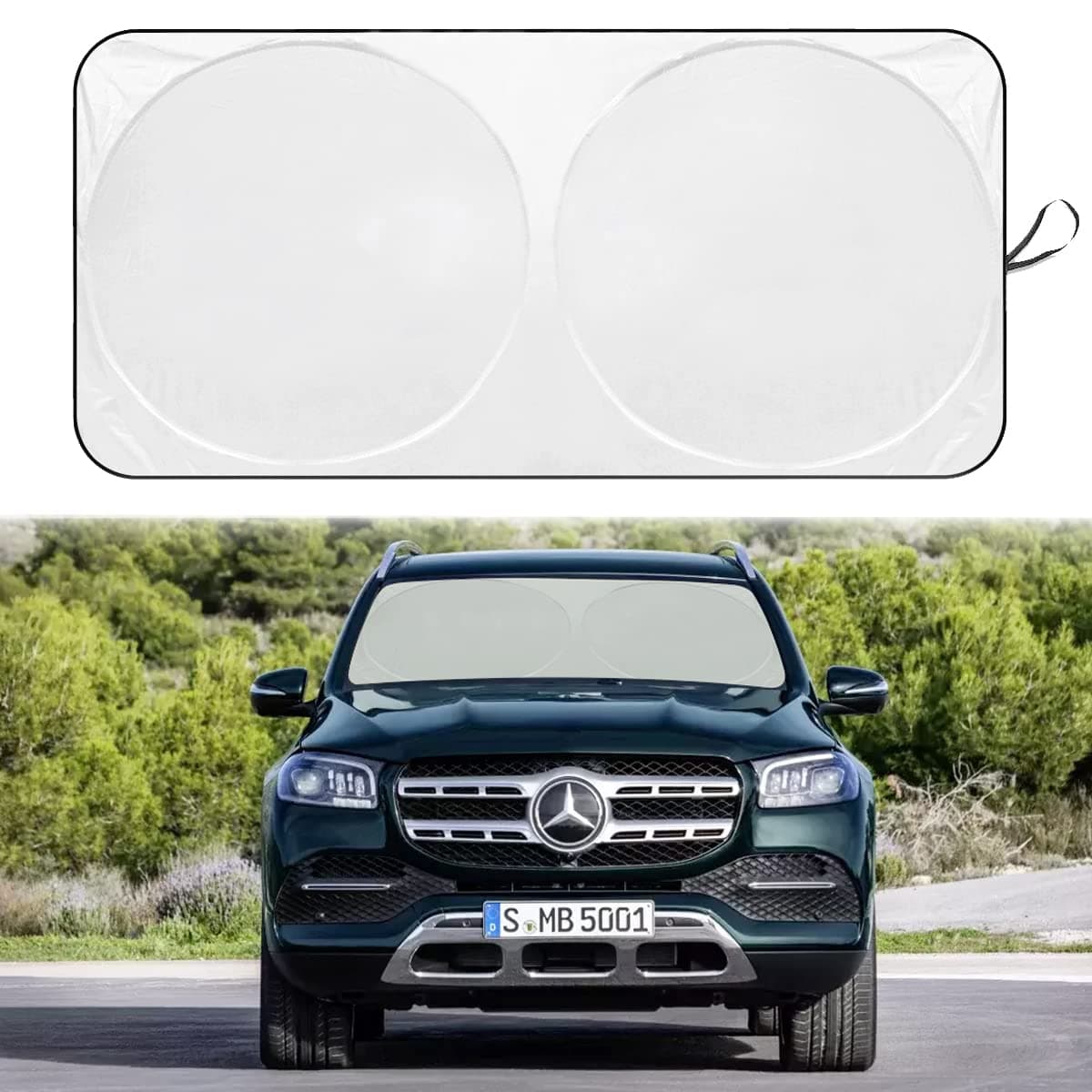 GZSH Windshield Sun Shade Car Front Window Sunshade