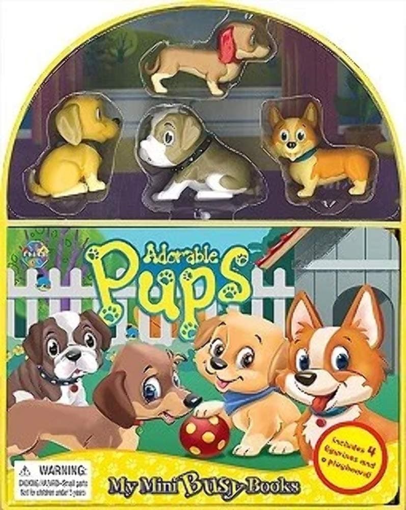 Phidal PUPPIES MINI BUSY BOOKS