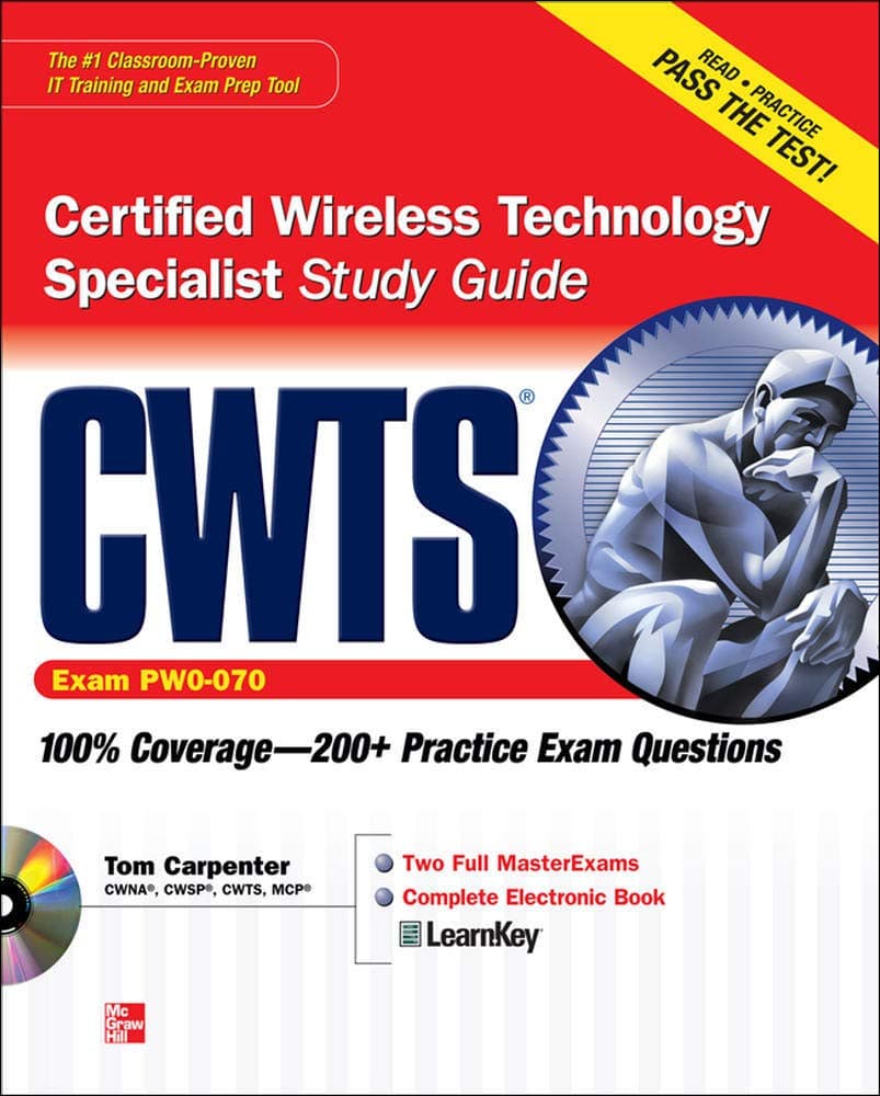 Cwts Certified Wireless Technology Specialist Study Guide (Exam Pw0-070)