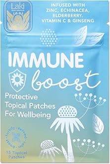 Laki NaturalsImmune Boost Patch (Pack of 15) | Natural Immunity Defense | Daily Support for Your Body's Systems