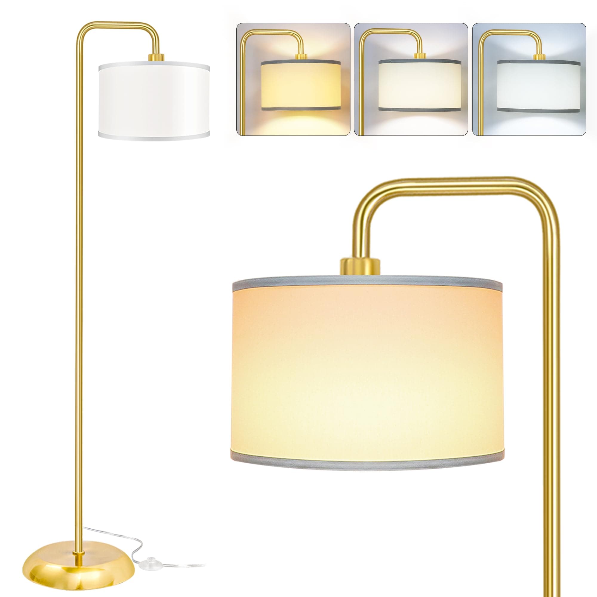 Gold Floor Lamp