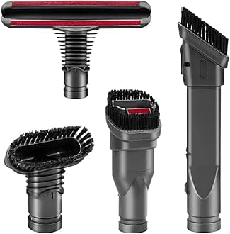 Replacement Attachments Tools Brush Kit for Dyson V6 V7 V8 V10 DC24 DC33 DC35 DC44 DC58 DC59 DC62 DC74 Dyson Cordless Vacuum Cleaner Accessories Kit (4 PACK)