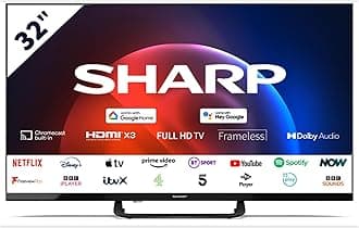 Sharp 32FH8KA 32 inch Full HD Smart LED TV Freeview Play