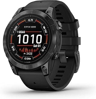 Garmin epix Pro (Gen 2), 47mm, High Performance Smartwatch, Advanced Training Technology, Built-in Flashlight, Black