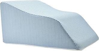 Lounge Doctor Elevating Leg Rest Wedge Pillow, Light Blue, Tall