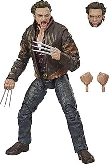 Hasbro Legends Series X-Men Wolverine 6-inch Collectible Action Figure Toy, Includes 3 Accessories, Ages 14 and Up, Brown