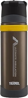 104105 Ultimate Series Metal Flask, Charcoal, 500 ml