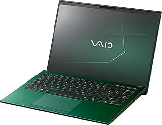 VAIO SX-R Laptop | Intel Core Ultra 7 (16-Core, AI-Boosted) | 14" WQXGA Touch Display (2560x1600) | 32GB RAM | 1TB SSD | Windows 11 Pro | IR Camera & Fingerprint Reader (Emerald Green)