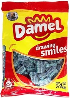 HOLY SPICE Damel Bulk Candy (Sour Blue White) 2.2 Pounds