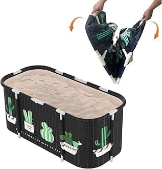 Portable Bathtub For Shower Stall, Large 47 inch Foldable Soaking Bathing Tub for Adults, Separate Family Bathroom Japanese SPA Collapsible Tub, Ideal for Hot Bath Ice Bath Drain Specifications