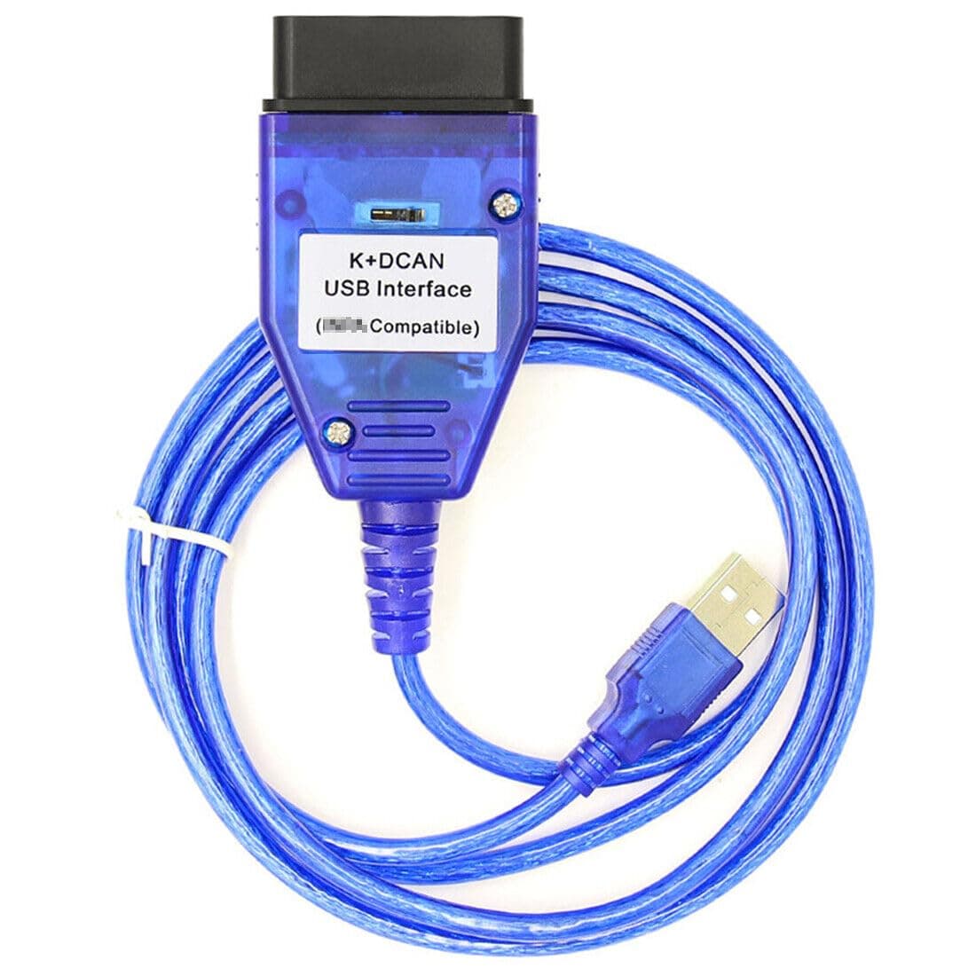 Autogeek for K+DCAN OBD2 Cable Switch FTDI FT232RL Tools EDIABAS NCS Expert ISTA
