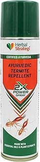 Ayurvedic Termite Repellent 200 ML | 2X power Aerosol Spray | Certified Ayurveda (AUYSH)| Non-Toxic & Eco friendly| No CFC and No side effects|Cruelty free & Vegan