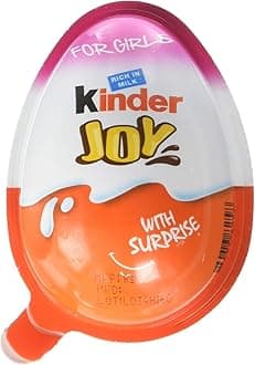 KinderJoy With Surprise Inside - (GIRLS Display W/ 16 Units)