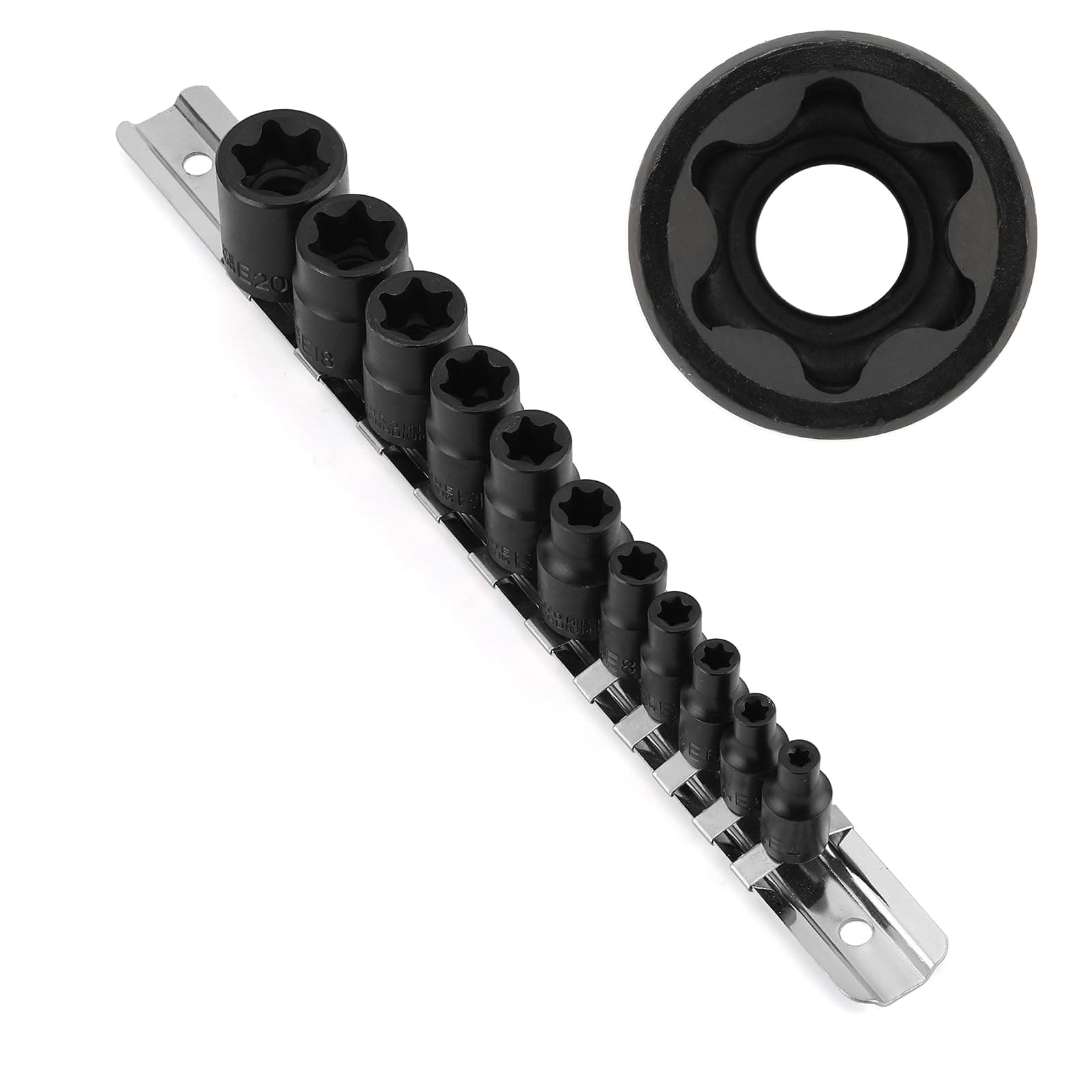 E-TORX Star Socket Set
