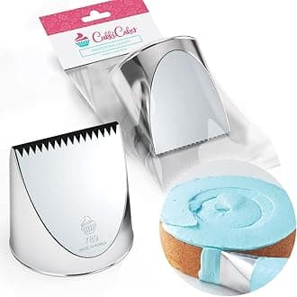 CukkiCakes XXL Professional Cake Icing Nozzle (Number 789) - Extra Large Piping Tip/Frosting Nozzle Compatible with Pastry Bag - Made in Korea