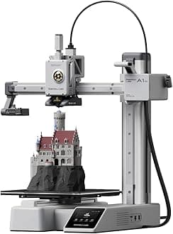 WOL3D Bambu Lab A1 Mini 3D Printer – 500mm/s Speed, 180×180×180mm Build, Multi-Color Printing, Auto Bed Leveling, Direct Drive Extruder, AI Failure Detection, Quiet & Fully Assembled for Easy Use.