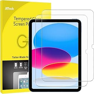 Tempered Glass 9H Scratch-Resistant LCD Screen Protector HD Clear 2-Piece Set for iPad (A16) 11th/10th Generation (2025/2022 Models)